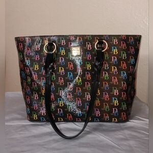 Dooney & Bourke Db75 Multicolor  Nelly large tote